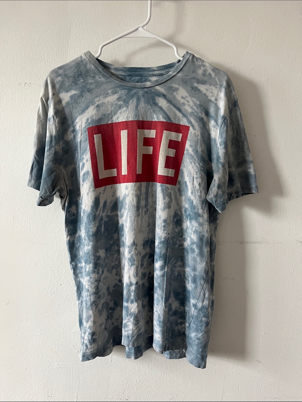 Altru LIFE Graphic Tie-Dye Tee - Blue/Red/White